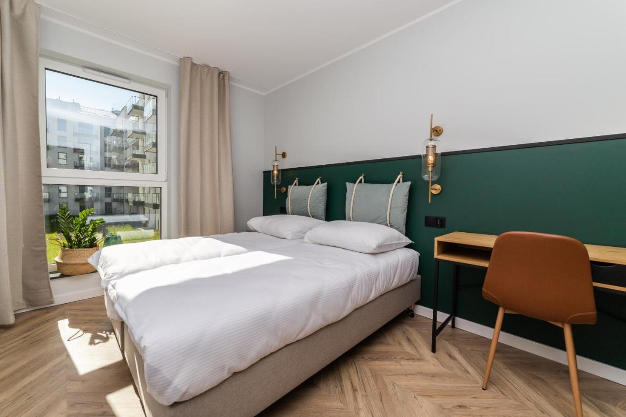 Ferienwohnung Pobookowane Barbary Delux Old Town Danzig Exterior foto